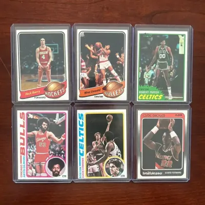 Vintage Basketball Card. Wes Unseld, Rick Barry, and More