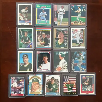 Mark McGwire Vintage Baseball Card Lot