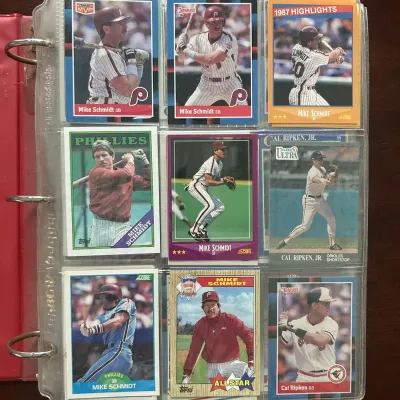 Over 400 Vintage Baseball Cards. Nolan Ryan, Mike Schmidt, Wade Boggs, and More