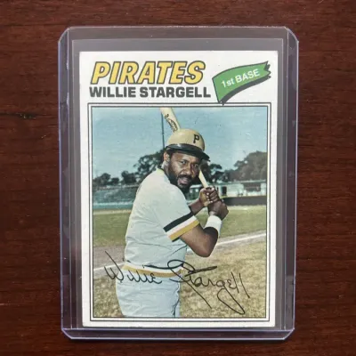 1977 Topps Baseball Card. Willie Stargell - Pittsburgh Pirates. Card #460