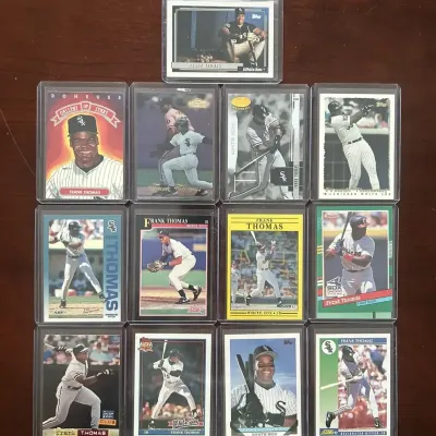 Vintage Frank Thomas Baseball Card Lot