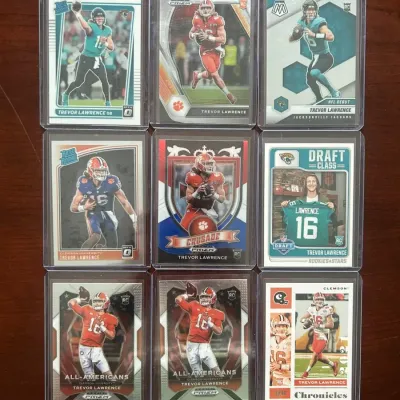 Trevor Lawrence Rookie Card Lot