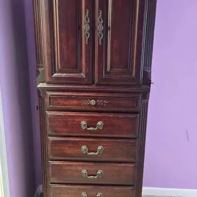 Lingerie & Jewelry Dresser Cabinet 