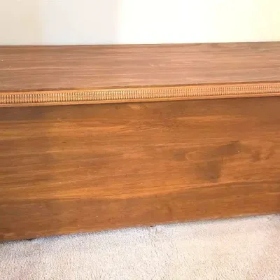 Wooden Trunk Chest