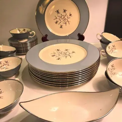 Lenox Vintage China Kingsley Pattern Set