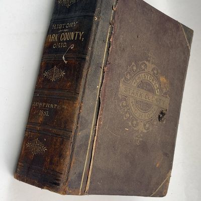 Sale Photo Thumbnail #213: Perrin, History of Stark County, 1881