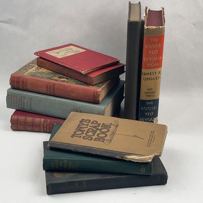 Sale Photo Thumbnail #134: Vtg 20th C. Books: Roosevelt & Asia