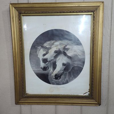 Sale Photo Thumbnail #154: J. Herring Pharaoh's Horses Lithograph