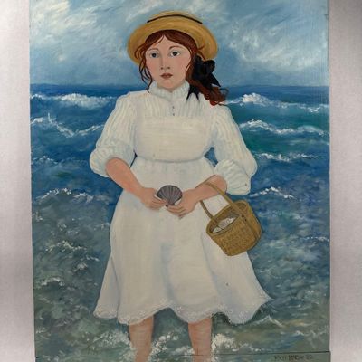 Karri McCue, Girl at the Seashore, 1982