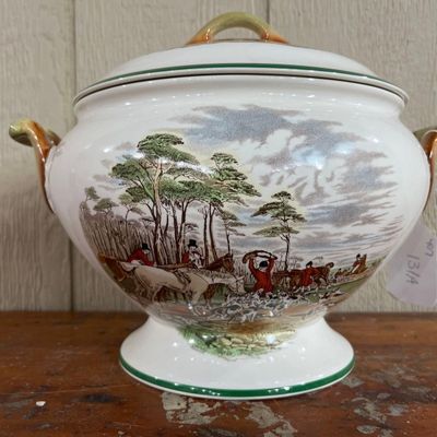 Sale Photo Thumbnail #142: Spode Hunt Tureen after J.F. Herring