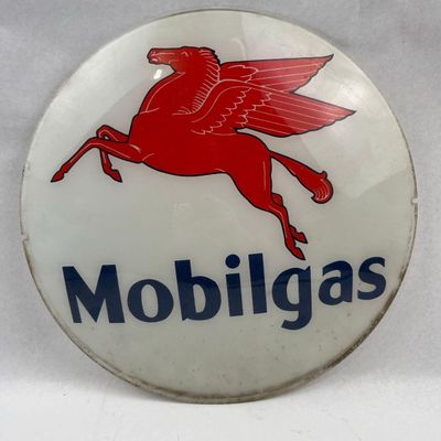 Sale Photo Thumbnail #395: Mobilgas Flying Red Horse Globe Lens
