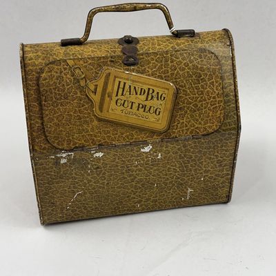 Sale Photo Thumbnail #163: Larus & Brother Hand Bag Cut Plug Tin