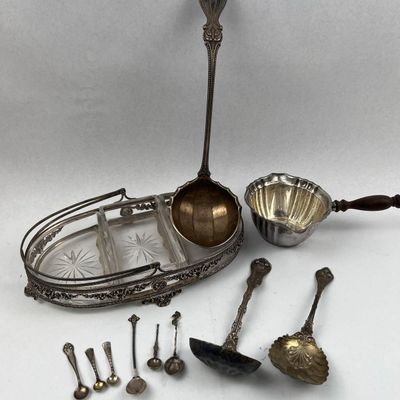 Sale Photo Thumbnail #353: A Collection of Sterling Silver Articles