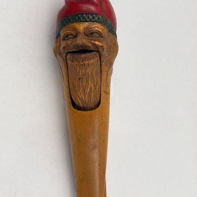 Sale Photo Thumbnail #128: Hand-Carved Wooden Gnome Nutcracker