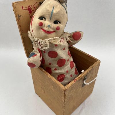 Sale Photo Thumbnail #174: A Spear Product Jack in Box Vintage Toy