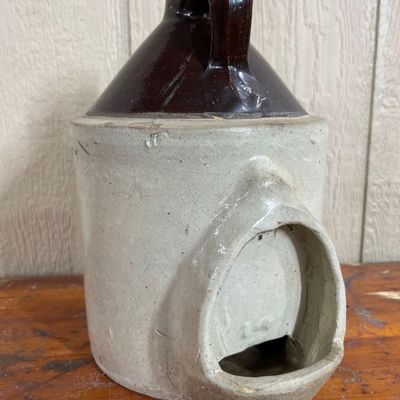 Sale Photo Thumbnail #109: Two-Tone Stoneware Poultry Fountain