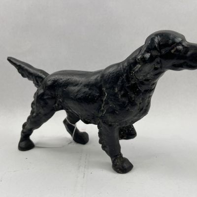 Sale Photo Thumbnail #197: Cast Iron English Setter Dog Doorstop