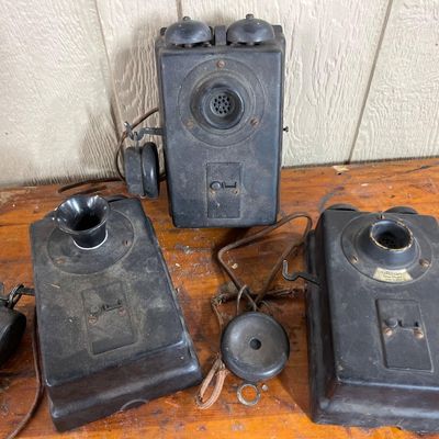 Sale Photo Thumbnail #243: Trio Western Electric Graybar Intercoms