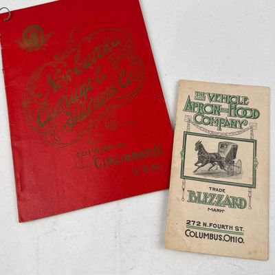 Sale Photo Thumbnail #149: Eureka & Vehicle Apron Catalogs, c.1900