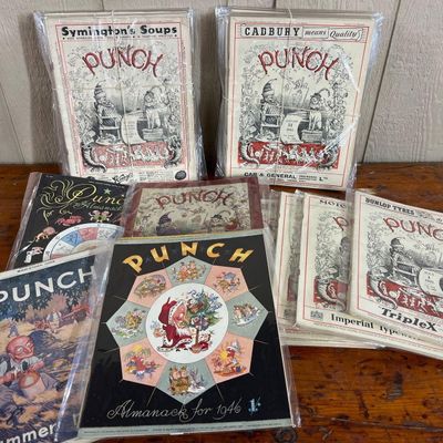 Sale Photo Thumbnail #489: Punch Magazine Collection, 1937-1946
