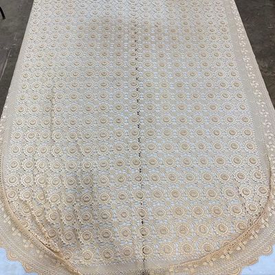 Sale Photo Thumbnail #425: Irish Rose Cotton Crochet Tablecloth