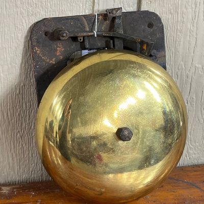 Sale Photo Thumbnail #277: Mechanical Brass & Iron Boxing Bell