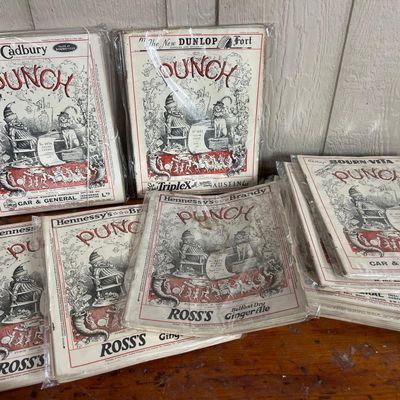 Sale Photo Thumbnail #488: Punch Magazine Collection, 1927-1937