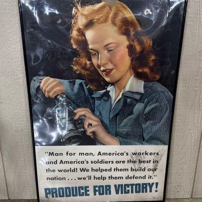 Sale Photo Thumbnail #284: 1942 Sheldon-Claire Co. WWII Poster