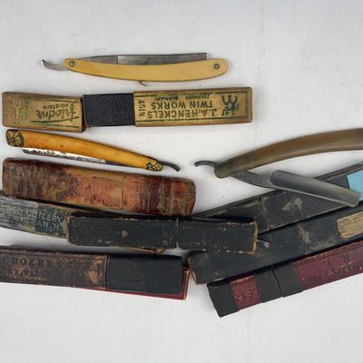 Sale Photo Thumbnail #104: Henckels, Boker & Union Straight Razors