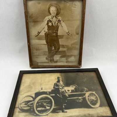 Sale Photo Thumbnail #242: Ernest Hack & Unknown, 2 Gelatin Prints