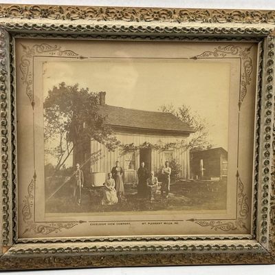 Sale Photo Thumbnail #132: Excelsior View Co. Family Albumen Photo