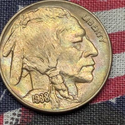 Sale Photo Thumbnail #83: UNC - 1938-D Indian Head Buffalo Nickel