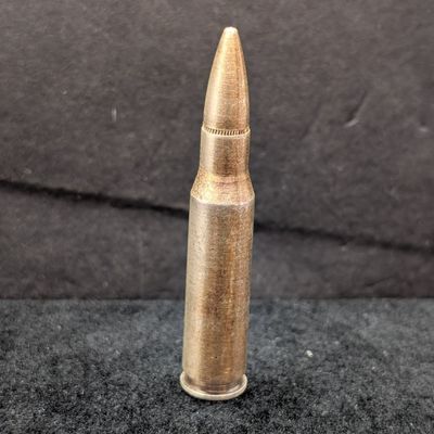Sale Photo Thumbnail #264: 2 Oz. .999 FINE SILVER .30-06 Springfield Pew Pew Designed Bullion Piece