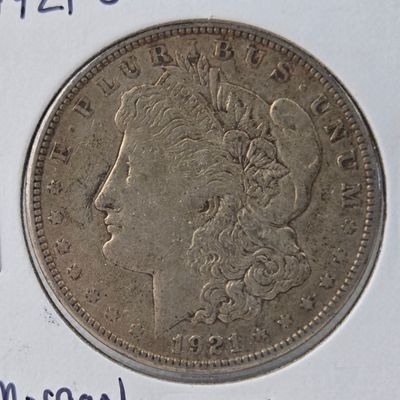 Sale Photo Thumbnail #273: 1921-S 90% Silver Morgan Dollar