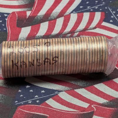 Sale Photo Thumbnail #177: Full Roll of 2005-P Kansas State Quarters, Business Strike Shrink Wrapped