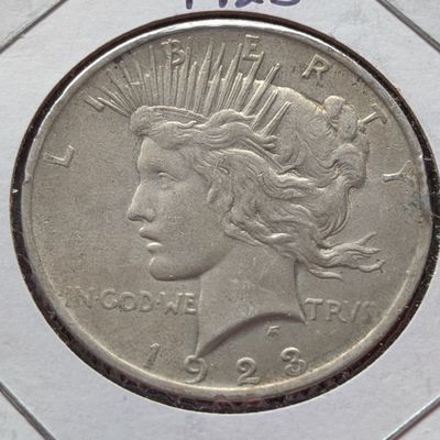 Sale Photo Thumbnail #271: 1923 90% Silver Peace Dollar