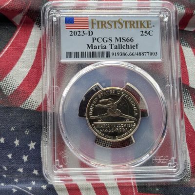 2023-D Maria Tallchief Quarter - PCGS MS66 - First Strike