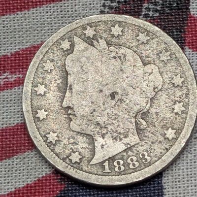 Sale Photo Thumbnail #306: 1883 Liberty Head V-Nickel w/ Cents