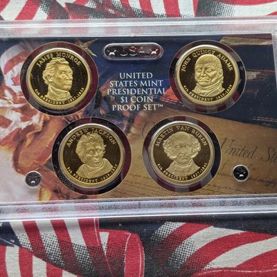 Sale Photo Thumbnail #197: 2008-S Proof Presidential Dollars Set, No Box or COA