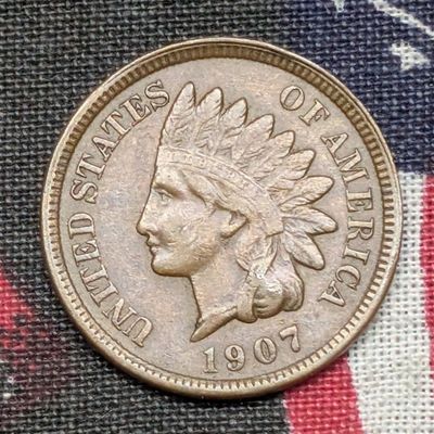Sale Photo Thumbnail #58: 1907 Indian Head Cent - XF