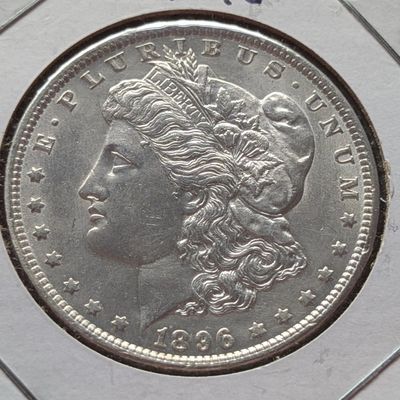 Sale Photo Thumbnail #289: 1896 90% Silver Morgan Dollar