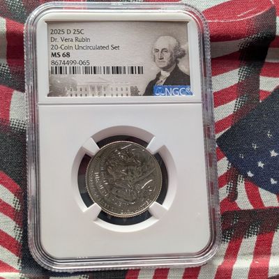 Sale Photo Thumbnail #317: 2025-D Dr. Vera Rubin Quarter - NGC MS68