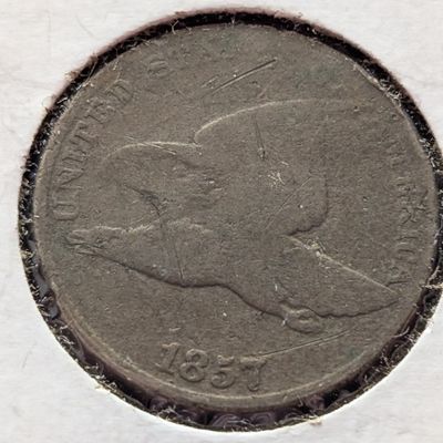 Sale Photo Thumbnail #245: 1857 Flying Eagle Cent