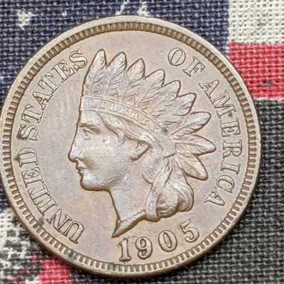 Sale Photo Thumbnail #41: 1905 Indian Head Cent - XF/AU