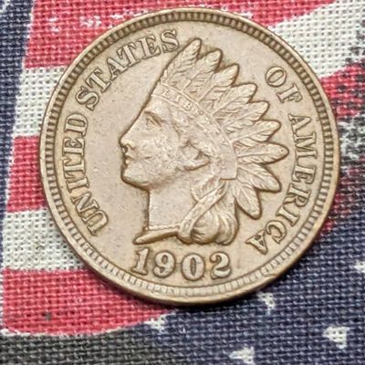Sale Photo Thumbnail #206: 1902 Indian Head Cent - XF
