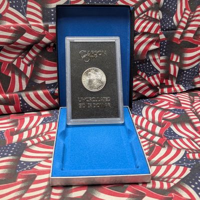 Sale Photo Thumbnail #272: 1882-CC Morgan 90% SILVER Dollar - Choice UNC in GSA Packaging