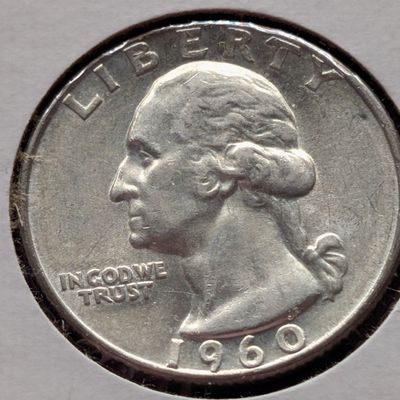 Sale Photo Thumbnail #101: 1960 Washington Quarter, 90% Silver