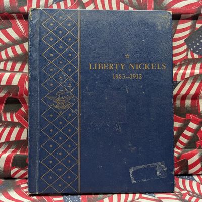 Sale Photo Thumbnail #187: Whitman Liberty Head V Nickel Slide Album, with 3 Coins 1900, 1906 and 1912