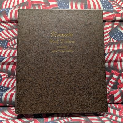 Sale Photo Thumbnail #403: Partial 1972-2005 Kennedy Half Dollar Collection in Dansco Album (96 Coins)