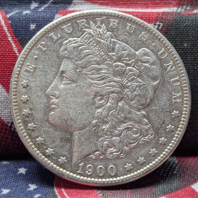 Sale Photo Thumbnail #188: 1900-O Morgan 90% Silver Dollar - AU